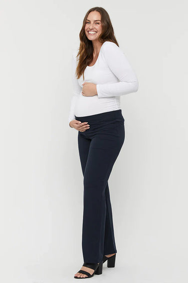 Organic Bamboo Essential Maternity Pants Pants from Bamboo Body maternity store australia
